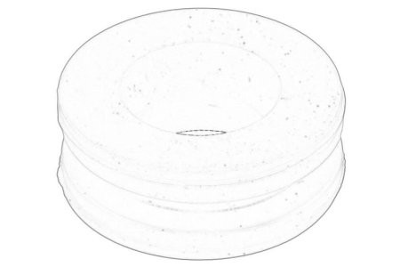 Garnitura vas / rezervor lichid spălare parbriz  pentru: AUDI A4 B6, A4 B7 1.6-4.2 11.00-06.08  - piesa originală OEM