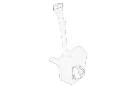 Vas / rezervor lichid spălare parbriz (conține: rezervor, filler, pompă spălare; față/spate) , pentru: FIAT DOBLO, DOBLO CARGO; OPEL COMBO TOUR, COMBO/MINIVAN 10.01- 1