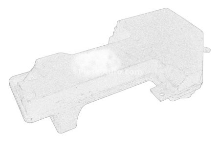 Vas / rezervor lichid spălare parbriz (cu parbriz incalzit) , pentru: FORD TOURNEO CUSTOM V362, TRANSIT CUSTOM V362, TRANSIT V363 04.12-