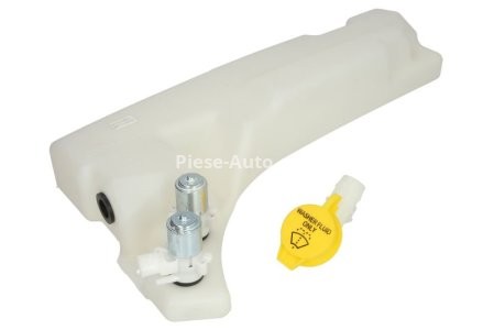 Vas / rezervor lichid spălare parbriz (cu 2 pompă, cu gaură pentru senzor) , pentru: JEEP CHEROKEE XJ 10.96-09.01