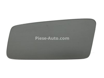 Sticlă oglindă retrovizoare laterală stânga (plat) , pentru: AUDI 100 C3 08.82-07.91 -07.91