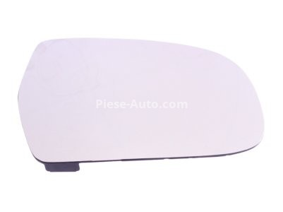 Sticlă oglindă retrovizoare laterală dreapta (convexa, încălzită) , pentru: AUDI A3, A4 ALLROAD B8, A4 B8, A5 05.03-01.17