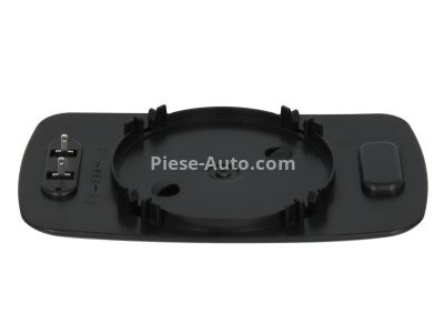 Sticlă oglindă retrovizoare laterală dreapta/stânga (asferice, încălzită, albastru) , pentru: BMW 3 (E30), 3 (E36), 3 (E46), 5 (E34), 7 (E32) 09.82-12.07 -09.06