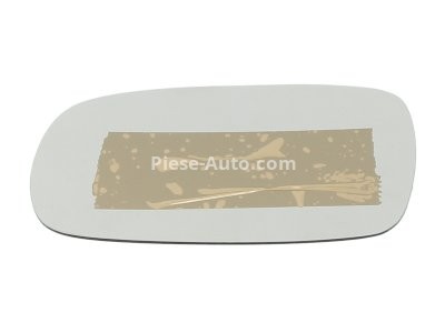 Sticlă oglindă retrovizoare laterală dreapta (convexa) , pentru: DACIA SANDERO II; DAEWOO CIELO, CIELO LOAD RUNNER, NEXIA 06.94-08.97