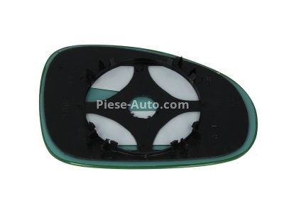 Sticlă oglindă retrovizoare laterală stânga (plat) , pentru: DAEWOO MATIZ; FSO MATIZ 09.98- 2