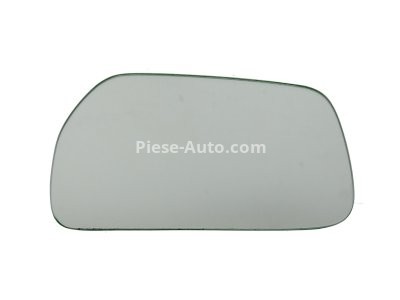 Sticlă oglindă retrovizoare laterală dreapta (plat) , pentru: DAEWOO TICO 02.95-12.00 -12.00