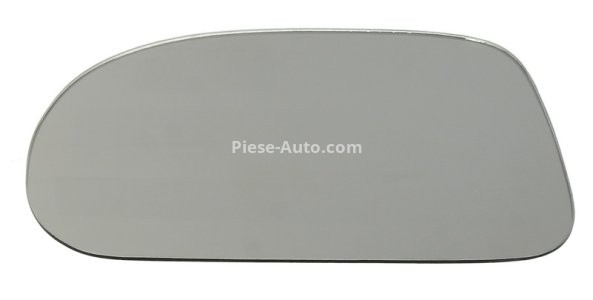 Sticlă oglindă retrovizoare laterală stânga (plat) , pentru: FIAT BRAVA, BRAVO I, MAREA 10.95-06.03 -02.03