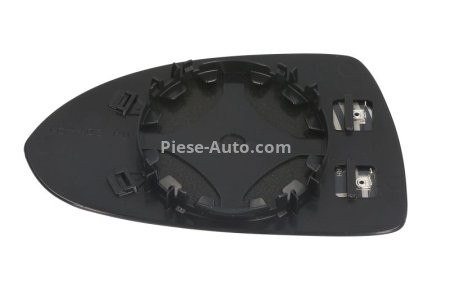 Sticlă oglindă retrovizoare laterală dreapta (convexa, încălzită) , pentru: OPEL CORSA D 07.06-08.14