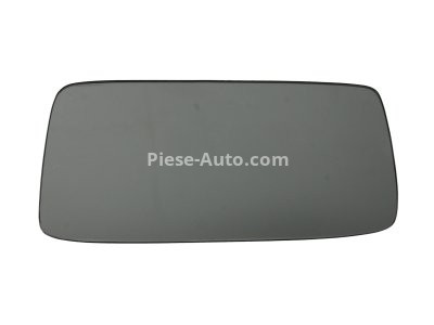 Sticlă oglindă retrovizoare laterală stânga (plat) , pentru: SEAT CORDOBA, CORDOBA VARIO, IBIZA II; VW GOLF III, VENTO 08.91-12.02 -10.99