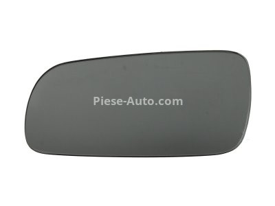 Sticlă oglindă retrovizoare laterală stânga (plat) , pentru: SEAT AROSA, CORDOBA, CORDOBA VARIO, IBIZA II, LEON, TOLEDO II; VW GOLF IV, LUPO I, PASSAT B5, PASSAT B5.5 02.93-06.06 -06.06