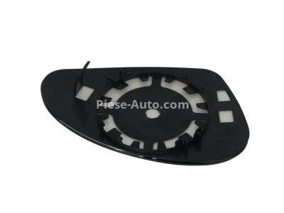 Sticlă oglindă retrovizoare laterală stânga (asferice) , pentru: SEAT ALTEA, CORDOBA, IBIZA III, LEON, TOLEDO II 10.98-