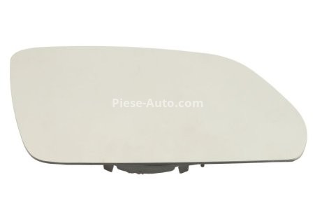 Sticlă oglindă retrovizoare laterală dreapta (convexa) , pentru: SKODA OCTAVIA II; VW POLO, POLO IV 10.01-06.13