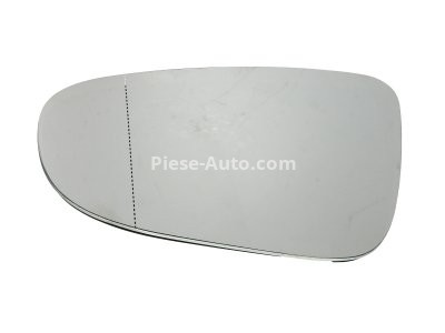 Sticlă oglindă retrovizoare laterală stânga (asferice, încălzită) , pentru: VW GOLF VI, TOURAN 02.03-05.15