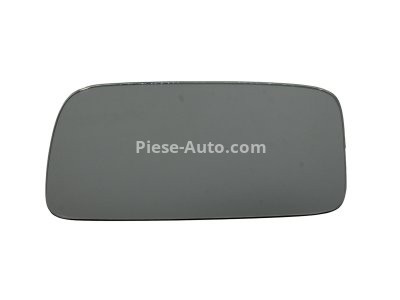 Sticlă oglindă retrovizoare laterală stânga (plat) , pentru: VW GOLF II, JETTA II 08.83-12.92 -12.92