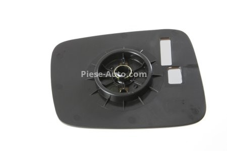 Sticlă oglindă retrovizoare laterală stânga (plat) , pentru: VW TRANSPORTER IV 07.90-06.03