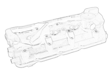 Capac culbutori (1-3 cylinder) , pentru: AUDI A4 B9, A5, A6 C7, A6 C8, A7, A8 D5, Q5, Q7, Q8; VW TOUAREG 3.0D/3.0DH 01.10-