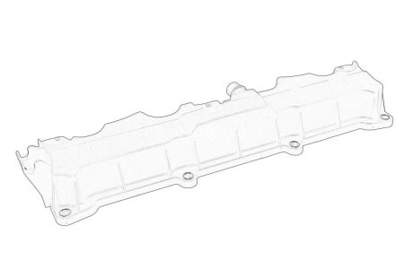 Capac chiulasa CITROEN BERLINGO, C2, C3 I, C3 PLURIEL, C4, C4 I, C-ELYSEE, SAXO, XSARA, XSARA PICASSO; PEUGEOT 1007, 2008, 206, 206+, 206 CC, 206 SW 1.6/1.6ALK 02.96-
