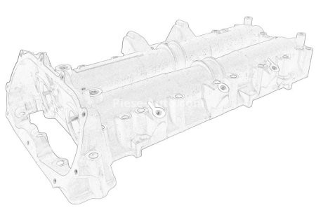 Capac culbutori pentru: CITROEN JUMPER; FIAT DUCATO; PEUGEOT BOXER 3.0D 04.06-