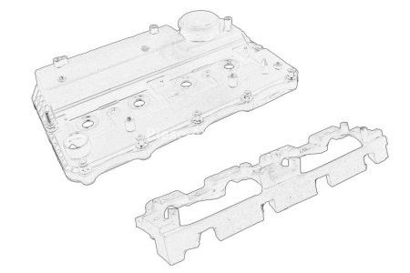 Capac culbutori pentru: CITROEN JUMPER; FORD TRANSIT, TRANSIT CUSTOM V362, TRANSIT V363; LAND ROVER FREELANDER 2; PEUGEOT BOXER 2.2D 10.06-