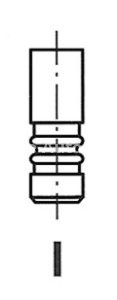 Supapă de admisie Freccia , (dimensiuni: 33,5x6x99,2mm) , pentru: SEAT AROSA, INCA; VW CADDY II, CADDY II/MINIVAN, LUPO I, POLO, POLO III CLASSIC 1.4 11.95-07.05