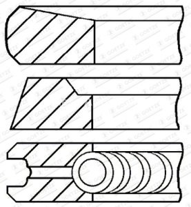 Segmenți piston GOETZE pentru : NISSAN CABSTAR E, TERRANO II, TRADE, ATLEON, ECO-T 2.7D/3.0D 01.96-