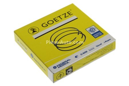 Segmenți piston GOETZE pentru : BMW 1 (E81), 1 (E82), 1 (E87), 1 (E88), 3 (E46), 3 (E90), 3 (E91), 3 (E92), 3 (E93), 5 (E60), 5 (E61) 1.6/2.0 12.00-06.15 : BMW