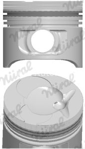 Piston motor Nüral, diametru: 89 mm , pentru : MERCEDES G (W461), SPRINTER 2-T (B901, B902), SPRINTER 3-T (B903), SPRINTER 4-T (B904), T1 (601), T1 (601, 611), T1 (602), T1 (B601), T1 (B602), T1/TN 2.3D/2.8D/2.9D