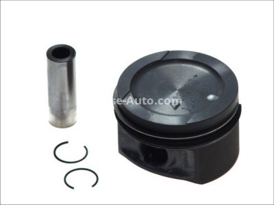 Piston motor Nüral, diametru: 81 mm , pentru : AUDI A3, A4 B5; SEAT CORDOBA, CORDOBA VARIO, IBIZA II, LEON, TOLEDO I, TOLEDO II; SKODA OCTAVIA I; VW BORA, BORA I, GOLF III, GOLF IV, NEW BEETLE 1.6 07.94-12.07