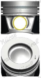 Piston motor Nüral, diametru: 81 mm , pentru : AUDI A3, A4 ALLROAD B8, A4 B8, A5, A6 C6, Q5, TT; SEAT ALTEA, ALTEA XL, EXEO, EXEO ST, LEON, TOLEDO III; SKODA OCTAVIA II, SUPERB II, YETI; VW AMAROK, BEETLE 2.0D 05.03-