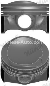 Piston motor Nüral, diametru: 82,5 mm , pentru : AUDI A3, A4 B8, A5, TT; SEAT ALHAMBRA, ALTEA, ALTEA XL, EXEO, EXEO ST, LEON, TOLEDO III; SKODA OCTAVIA II, SUPERB II, YETI; VW CC B7, GOLF VI 1.8 11.06-