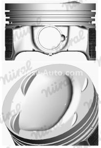 Piston motor Nüral, diametru: 77 mm , pentru: AUDI A1, A3; SEAT ALTEA, ALTEA XL, LEON, TOLEDO III, TOLEDO IV; SKODA OCTAVIA II, RAPID, SUPERB II, YETI; VW EOS, GOLF PLUS V, GOLF V, GOLF VI, JETTA III 1.4 05.07-