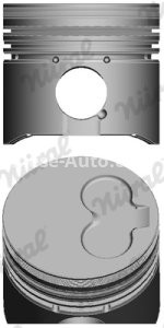 Piston motor Nüral, diametru: 79,5 mm , pentru : AUDI 80 B4; SEAT CORDOBA, IBIZA II, TOLEDO I; VW GOLF III, PASSAT B3/B4, TRANSPORTER IV, VENTO 1.9D 03.91-04.03