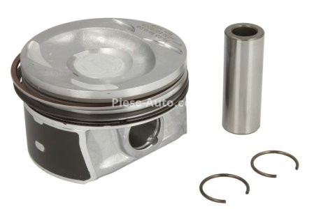 Piston motor Engitech, diametru: 77 mm, pentru: AUDI A1, A3; SEAT ALTEA, ALTEA XL, LEON, TOLEDO III, TOLEDO IV; SKODA OCTAVIA II, RAPID, SUPERB II, YETI; VW EOS, GOLF PLUS V, GOLF V, GOLF VI, JETTA III, JETTA IV 1.4 05.07-