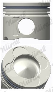 Piston motor Nüral, diametru: 84 mm , pentru : BMW 1 (E87), 3 (E46), 3 (E90), 3 (E91), 3 (E92), 5 (E60), 5 (E61), 7 (E65, E66, E67), X3 (E83), X5 (E53) 2.0D/3.0D 09.01-06.12