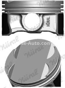 Piston motor Nüral, diametru: 84 mm , pentru : BMW 3 (E46), 5 (E39), 5 (E60), 5 (E61), X3 (E83), Z4 (E85) 2.5 09.00-12.10