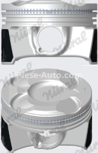 Piston motor Nüral, diametru: 77 mm - cotă reparaţie: STD) , pentru: BMW 1 (F20), 1 (F21), 3 (F30, F80), 3 (F31); CITROEN C3 PICASSO, C4, C4 GRAND PICASSO I, C4 I, C4 PICASSO I, DS4, DS5; MINI (R56), (R57), (R58), (R59) 1.6 02.07-