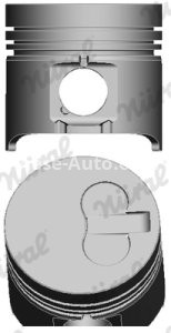 Piston motor Nüral, diametru: 82,8 mm , pentru: CITROEN BERLINGO, BERLINGO/MINIVAN, C15/MINIVAN, JUMPY, XSARA; FIAT SCUDO; PEUGEOT 206, 306, EXPERT, PARTNER, PARTNER/MINIVAN 1.9D 06.96-12.15