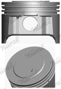 Piston motor Nüral, diametru: 76 mm , pentru : FORD FIESTA V, FOCUS I, FOCUS II, FUSION; MAZDA 2 1.4 10.98-12.12