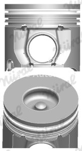 Piston motor Nüral, diametru: 89,9 mm , pentru : FORD TRANSIT 2.4D 01.00-05.06