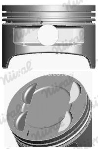 Piston motor Nüral, diametru: 79 mm , pentru : FORD C-MAX, FOCUS C-MAX, FOCUS II, MONDEO IV 1.6/1.6LPG 10.03-01.15