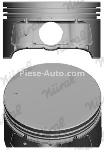 Piston motor Nüral, diametru: 87,5 mm , pentru : VOLVO C30, S40 II, S80 II, V50, V70 III; FORD C-MAX, FIESTA V, FOCUS C-MAX, FOCUS II, GALAXY II, GALAXY MK II, MONDEO III, MONDEO IV 2.0/2.0CNG/2.0LPG 10.00-06.15