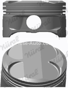 Piston motor Nüral, diametru: 88 mm , pentru : MERCEDES C (CL203), C T-MODEL (S203), C T-MODEL (S204), C (W203), C (W204), CLC (CL203), CLK (A209), CLK (C209), CLS (C219), E T-MODEL (S211) 2.5/3.0 01.05-12.14