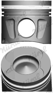 Piston motor Nüral, diametru: 83 mm , pentru : MERCEDES C T-MODEL (S203), C T-MODEL (S204), C (W203), C (W204), CLK (A209), CLK (C209), CLS (C219), E T-MODEL (S211), E (W211), G (W461), G (W463) 3.0D 01.05-