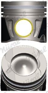 Piston motor Nüral, diametru: 83 mm , pentru : MERCEDES C (C204), C T-MODEL (S204), C (W204), CLS (C218), CLS SHOOTING BRAKE (X218), E (A207), E (C207), E T-MODEL (S212), E (W212), GLE (W166) 2.2D/2.2DH 06.06-