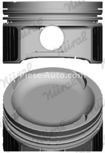 Piston motor Nüral, diametru: 82 mm , pentru : MERCEDES C (CL203), C T-MODEL (S203), C T-MODEL (S204), C (W203), C (W204), CLC (CL203), CLK (A209), CLK (C209), E T-MODEL (S211), E (W211) 1.8/1.8CNG/1.8LPG 05.02-