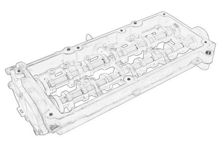 Ax came ,original (OEM) VAG, kit cu carcasa, pentru: AUDI A3, Q2, Q3; SEAT ALHAMBRA, ARONA, ATECA, IBIZA V, LEON, LEON SC, LEON ST, TARRACO; SKODA KAROQ, KODIAQ, OCTAVIA III, OCTAVIA IV, SCALA 1.6D/2.0D 05.11-