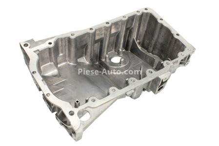 Baie ulei, din aluminiu , (partea de jos, cu locaș senzor nivel, ) , pentru: AUDI A4 B7, A6 C6; SEAT EXEO ST 2.0 11.04-05.13
