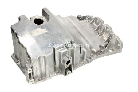 Baie ulei, din aluminiu , (partea de jos, cu locaș senzor nivel, ) , pentru: AUDI A4 B7, A6 C6; SEAT EXEO ST 2.0 11.04-05.13