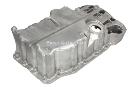 Baie ulei, din aluminiu, pentru: AUDI A3; SEAT IBIZA IV, IBIZA IV SC, IBIZA IV ST, LEON, LEON SC, LEON ST; SKODA FABIA III, OCTAVIA III, YETI; VW CADDY ALLTRACK, CADDY IV 1.0/1.2 08.12-