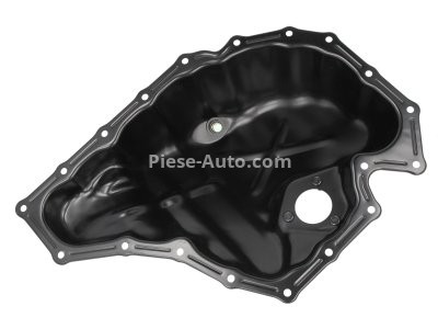 Baie ulei, din oțel , (partea de jos, cu locaș senzor nivel, ) , pentru: AUDI A4 B8, A5, Q5 1.8-2.0H 10.07-05.17